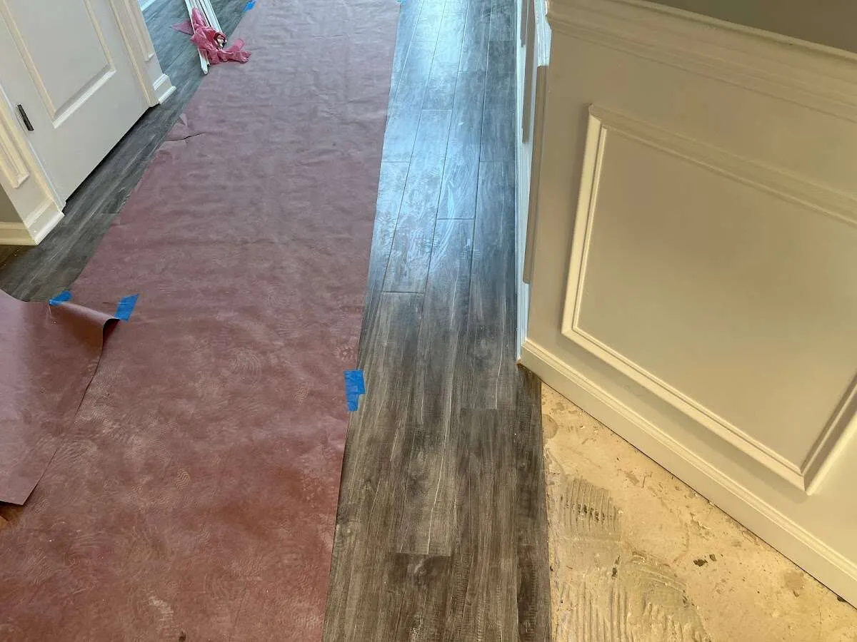 Completed marble shower restoration in Middleburg Heights